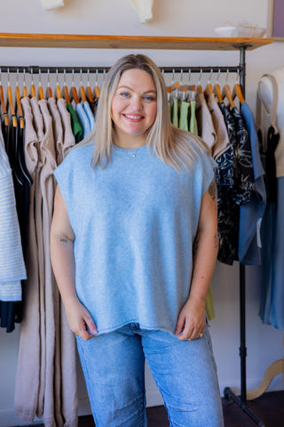 Brushed Knit Sweater Top