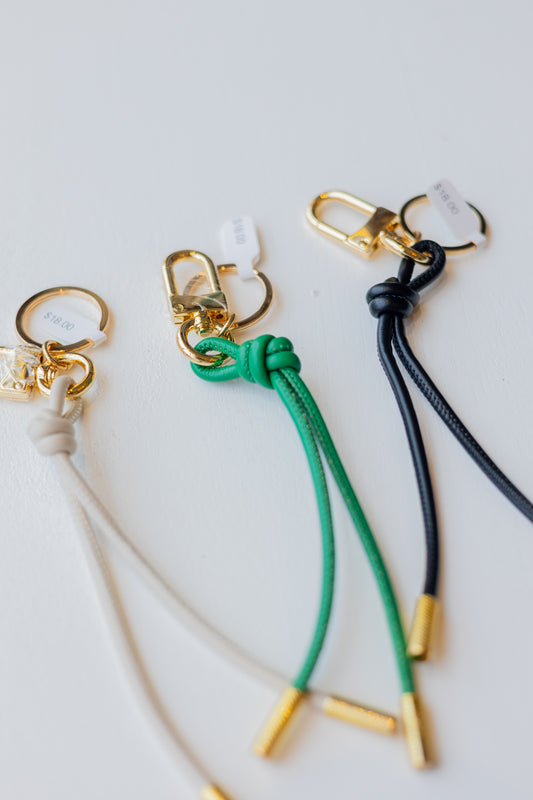 Leather Cord Key Chain