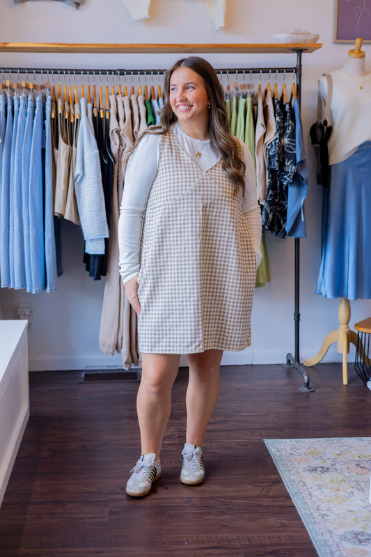 Gingham Mini Dress
