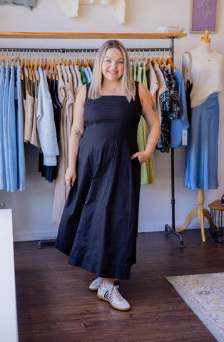 A-Line Midi Dress