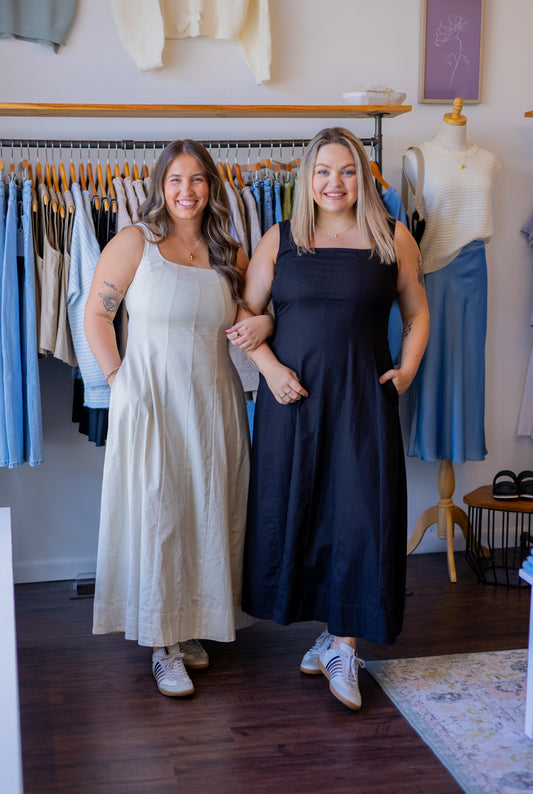 A-Line Midi Dress