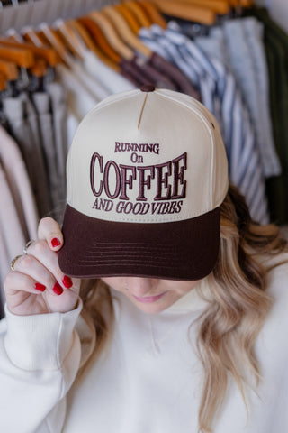 Running On Coffee Trucker Hat