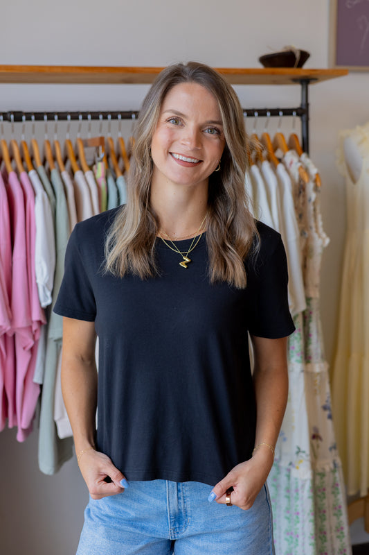 Short Sleeve Basic T-Shirt