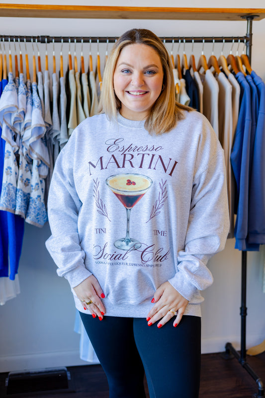 Espresso Martini Social Club Sweatshirt