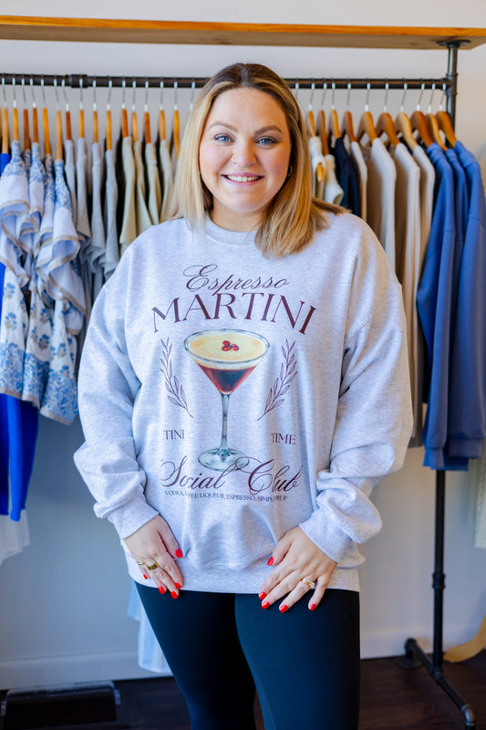 Espresso Martini Social Club Sweatshirt