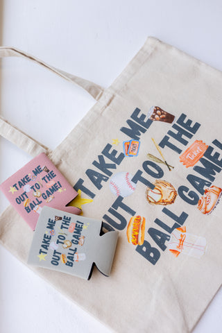 Take Me Out To The Ball Game Tote Bag