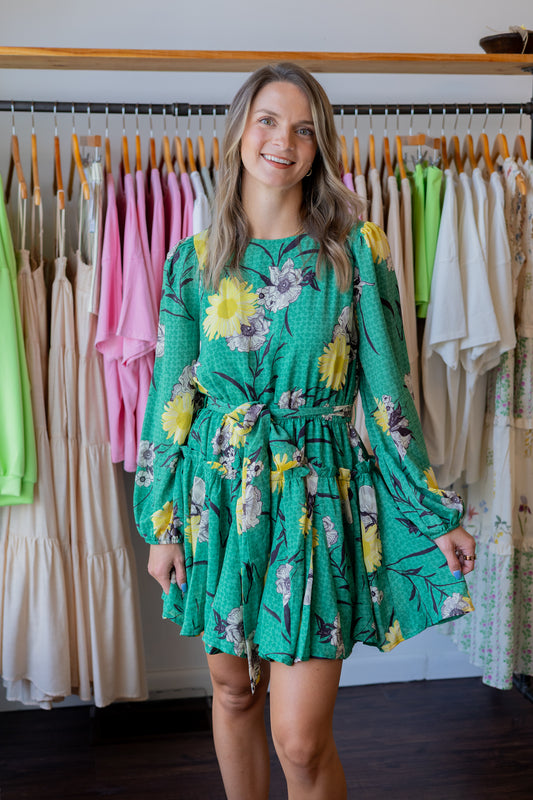 Sunflower Mini Dress