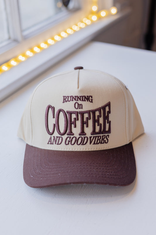 Running On Coffee Trucker Hat