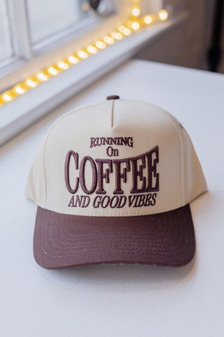 Running On Coffee Trucker Hat