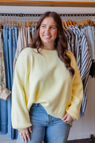 Drop Shoulder Sweater