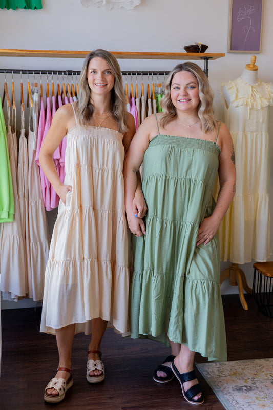 Tiered Maxi Dress