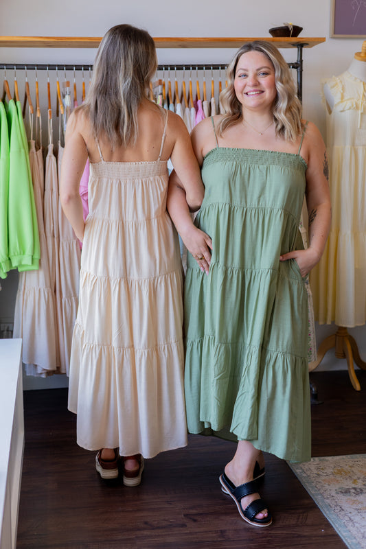 Tiered Maxi Dress