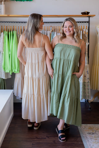Tiered Maxi Dress