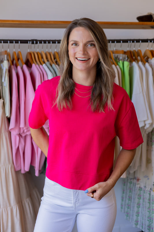 Boxy Knit Top