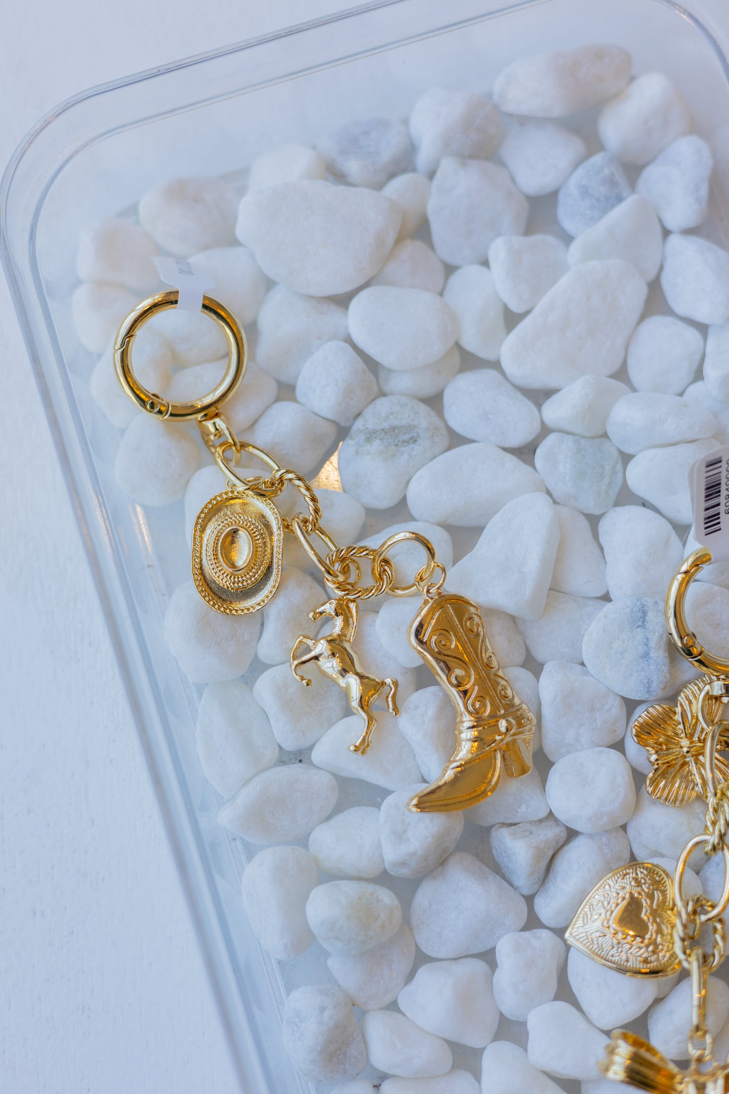 Gold Bag Charm