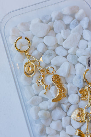 Gold Bag Charm