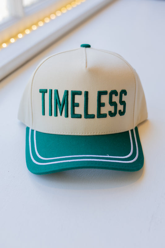 Timeless Embroidered Trucker Hat