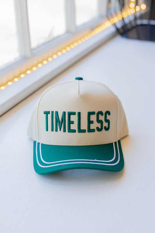 Timeless Embroidered Trucker Hat