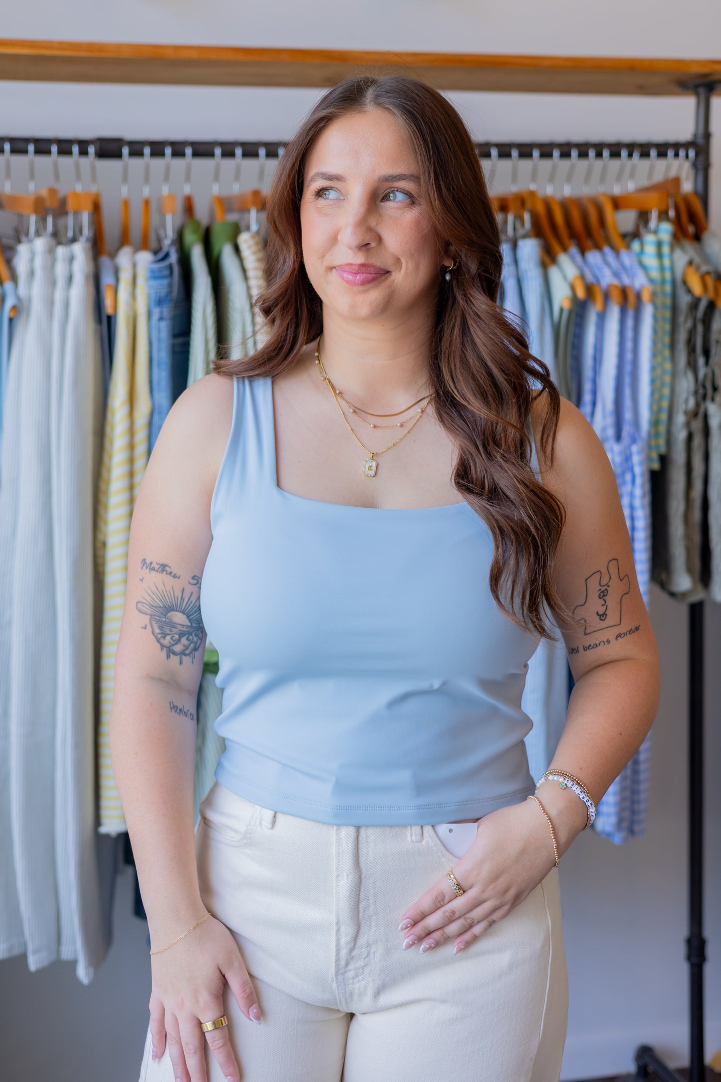 Square Neck Tank
