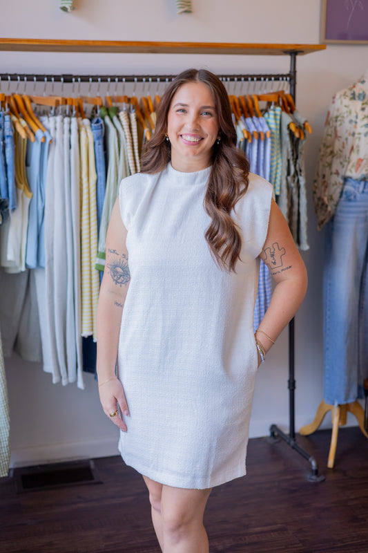 Woven Mini Dress
