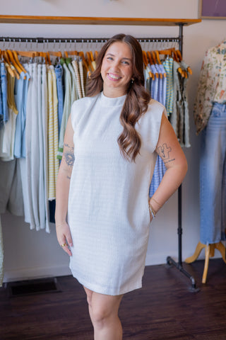 Woven Mini Dress
