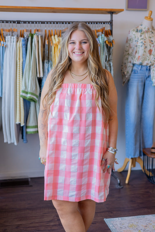 Plaid Mini Dress