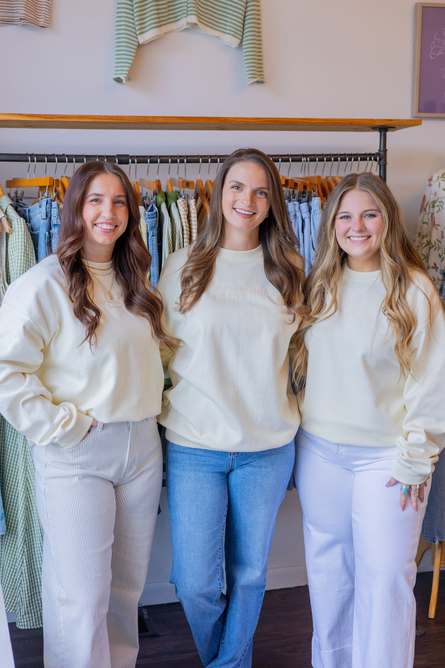 A+M Embroidered Sweatshirt