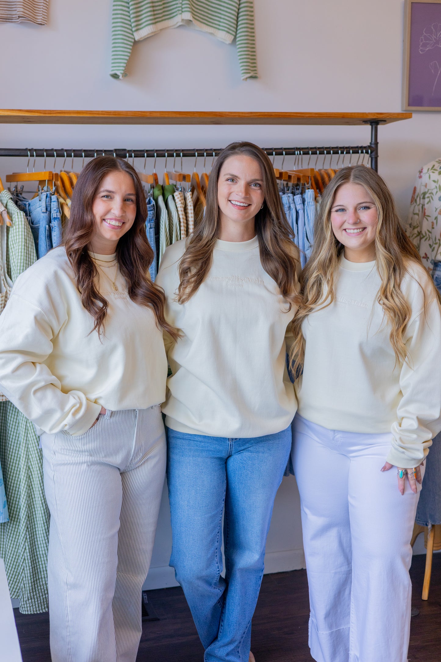 A+M Embroidered Sweatshirt