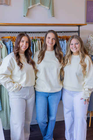 A+M Embroidered Sweatshirt