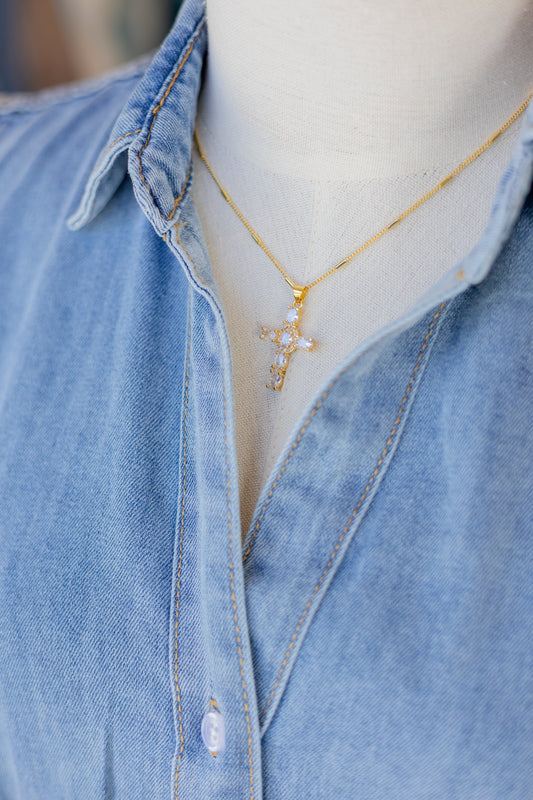 Dana Cross Necklace