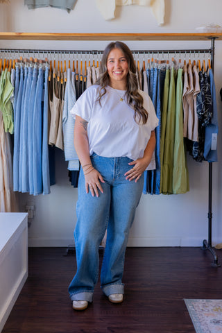 Bubble Hem Knit Top