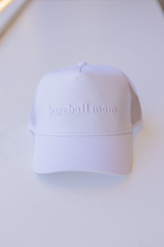 Baseball Mom Trucker Hat