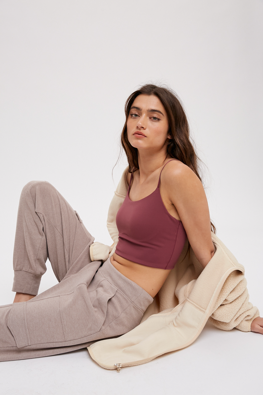 Smoothing Nylon-Spandex Bralette