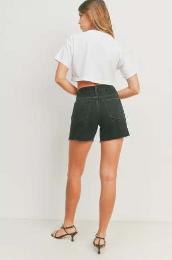 High Rise Boyfriend Short