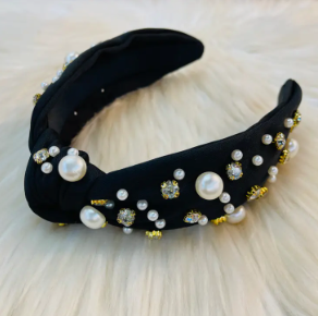 Rhinestone & Pearl Headband