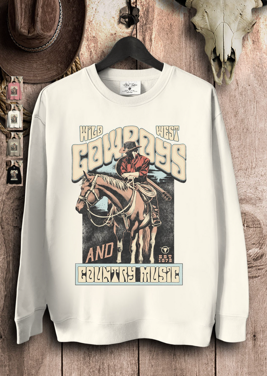 Cowboys and Country Music Sweatshirt