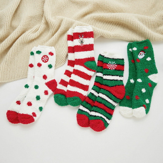 Winter Holiday Socks