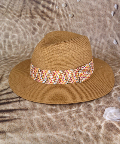 Judy Multi Color Straw Hat