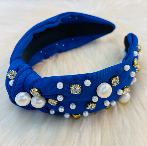 Rhinestone & Pearl Headband