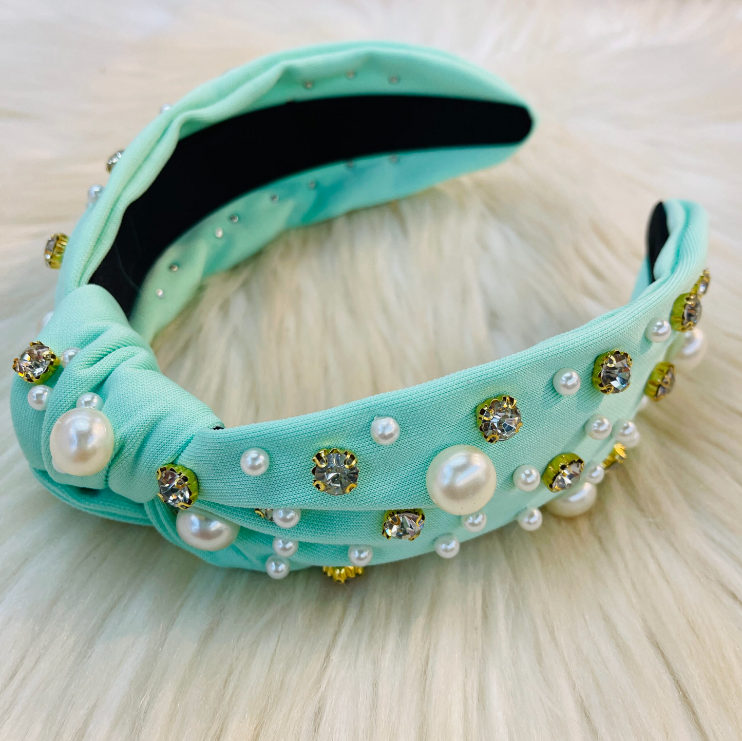 Rhinestone & Pearl Headband