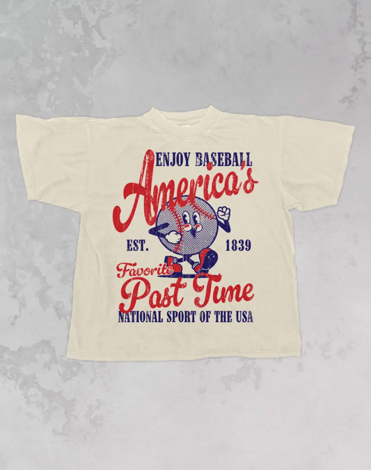 America's Favorite Past Time Tee