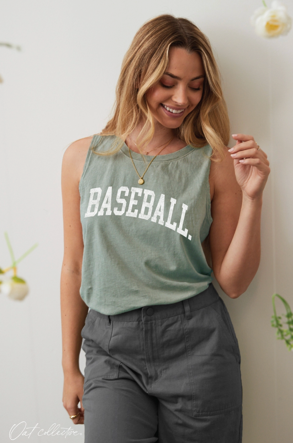 Baseball Mineral Graphic Tank