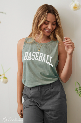 Baseball Mineral Graphic Tank