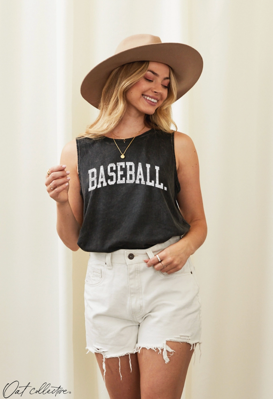 Baseball Mineral Graphic Tank