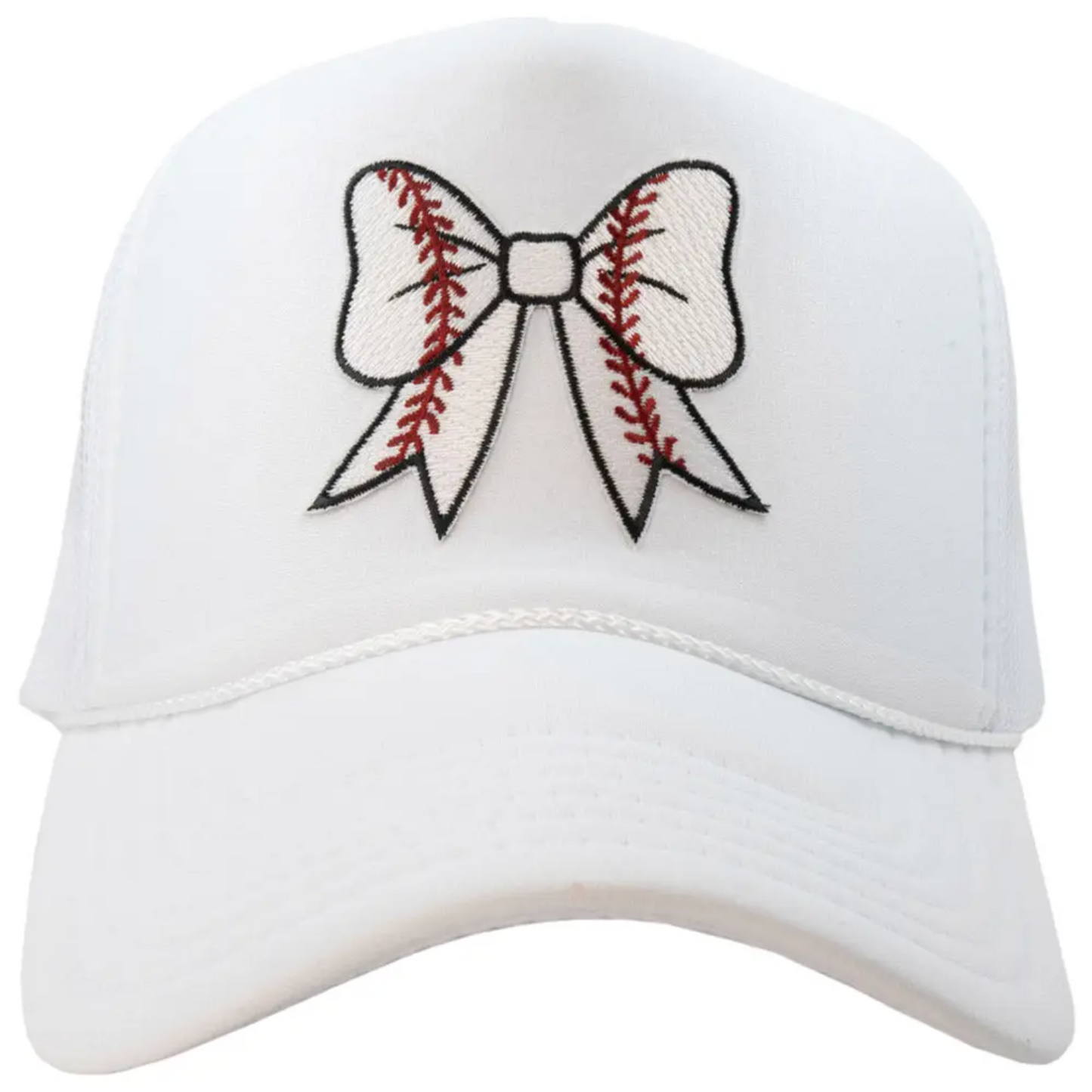 Baseball Bow Trucker Hat