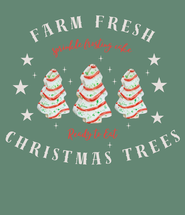 Farm Fresh Christmas Trees Sweatshirt