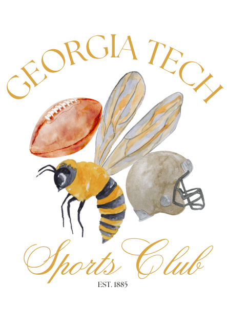 GA Tech Sports Club Long Sleeve T-Shirt