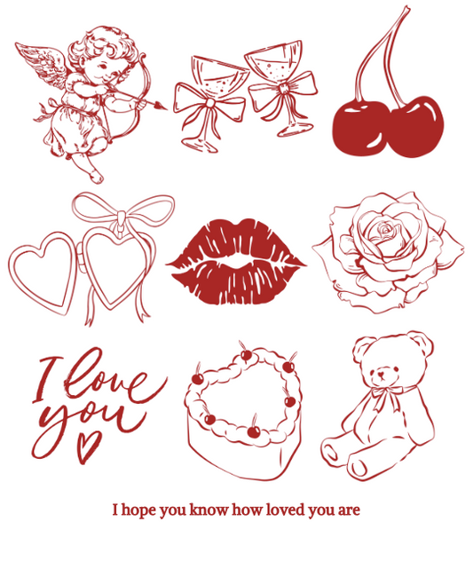 Valentine's Sketch Sweatshirt