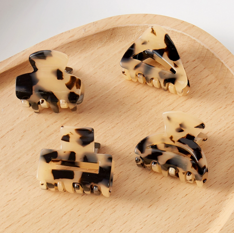 Mini Tortoise Claw Clips