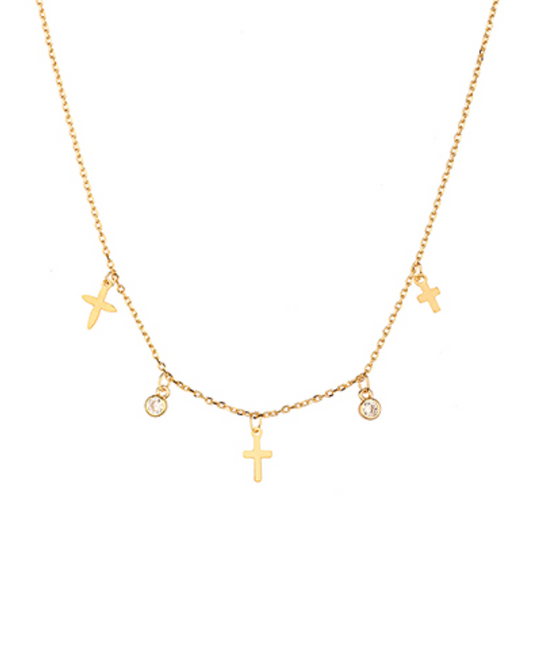Cross Charm Necklace